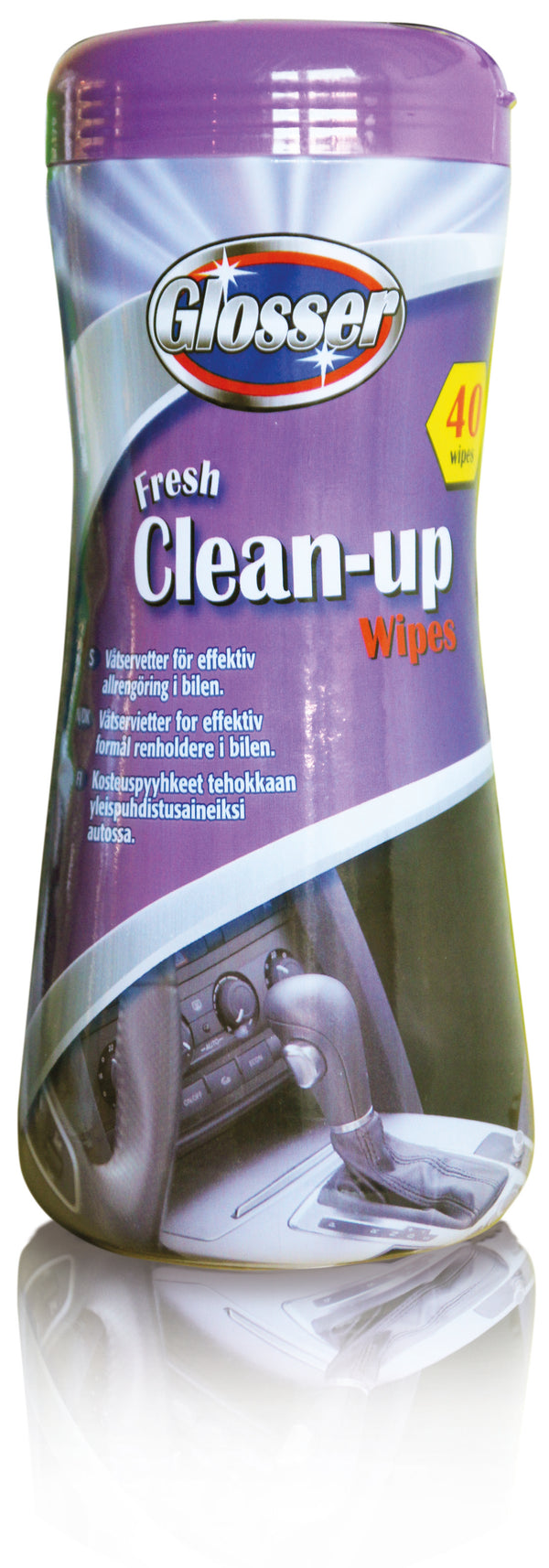 Glosser Wipes Fresh Clean-Up 40St.