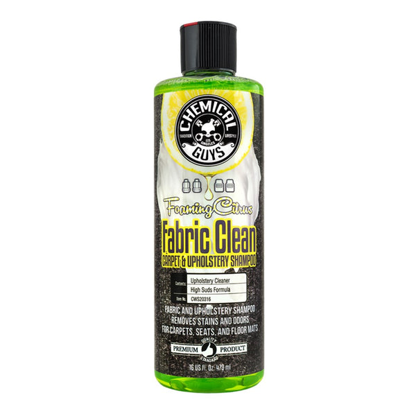 Chemical Guys Foaming Citrus Fabric Cleaner.