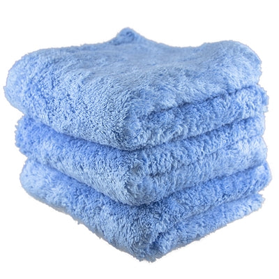 Mastersons Fluffy Finish Blue Microfiber 16x16 (3-Pack).
