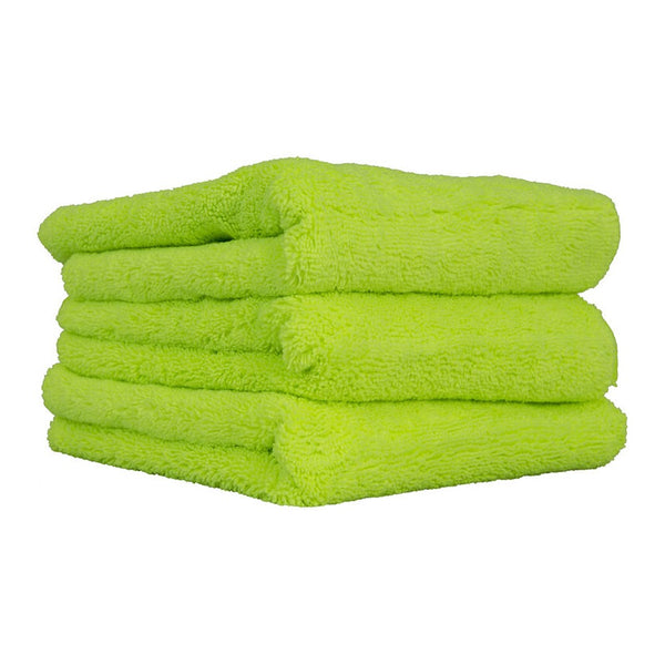 Chemical Guys El Gordo Extra Thick Professional Microfiber Towel, Green 42x40cm.